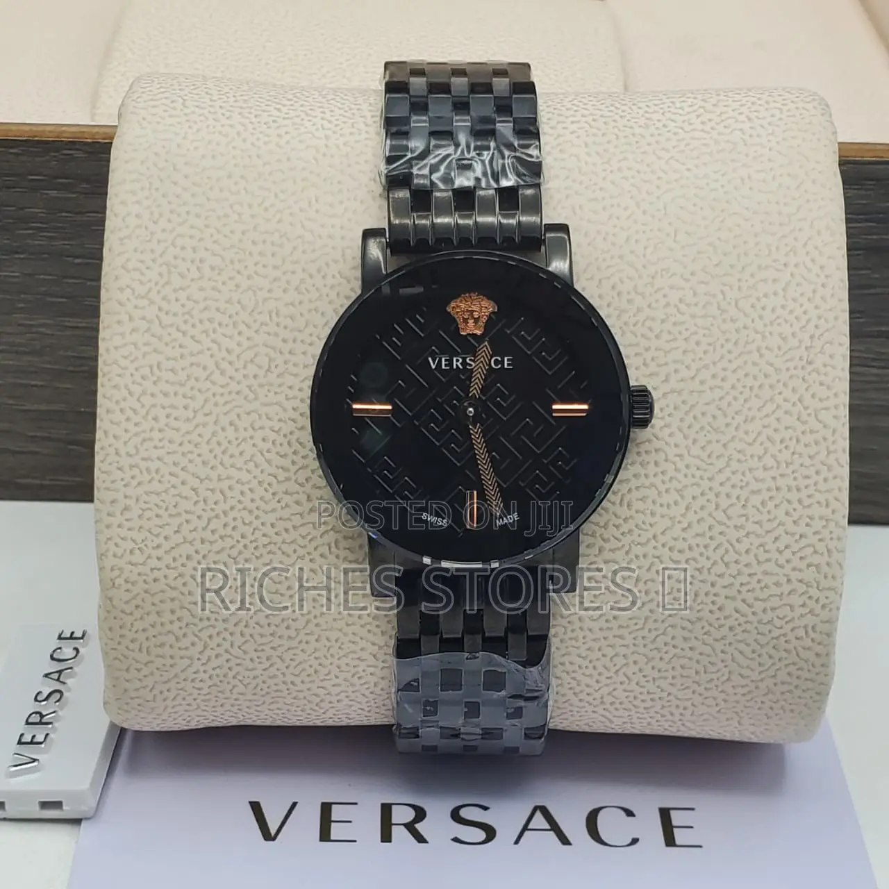 Versace Female Watch Chain Strap Battery Power