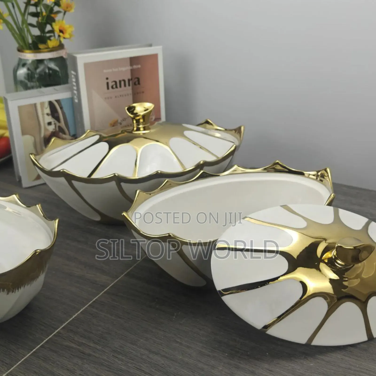 3 in 1 Luxury Ceramic Dish Set