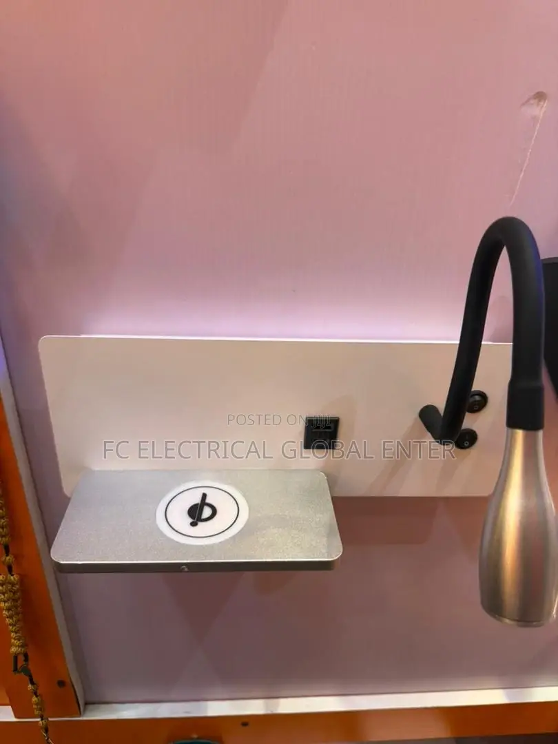 Wall Bedside Light With Charger
