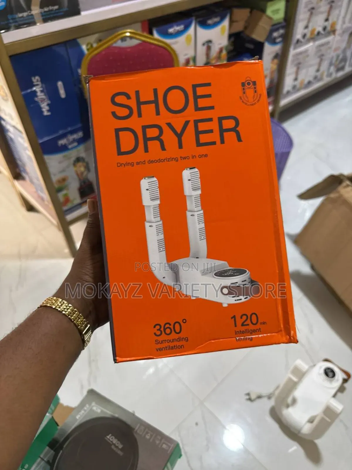 2 In-1 Shoe Dryer Deodorizer