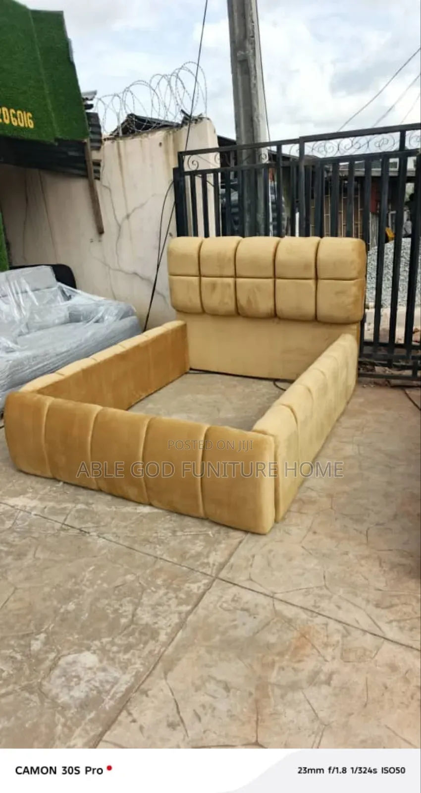 Kings Bed With Bed Side