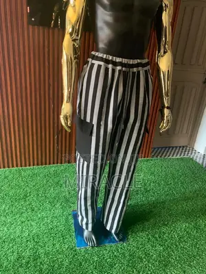 Stylish Asooke Pant and Cap for Men and Women