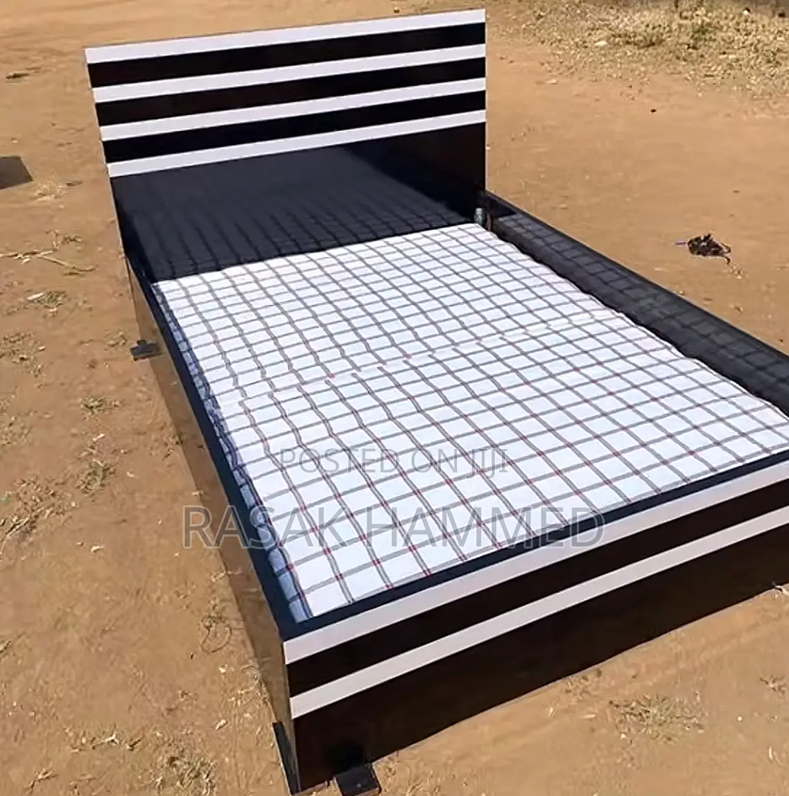 4 and by 6 Bed Frame Black