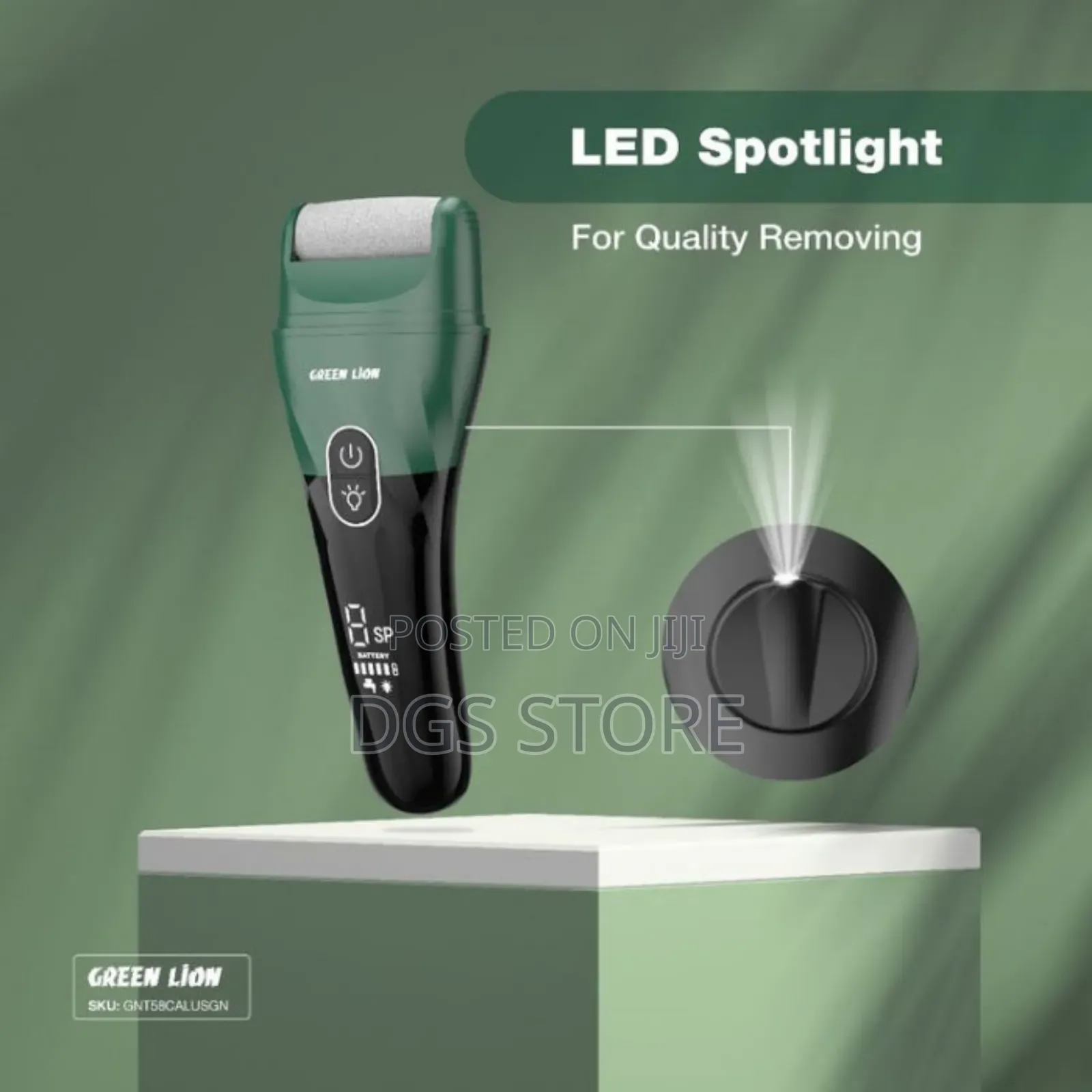 Green Lion Callus Remover Complete Foot Care Solution