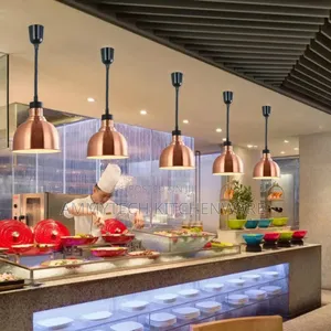 Luxury Stainless Steel Hanging Buffet Food Warming Heating Lamp