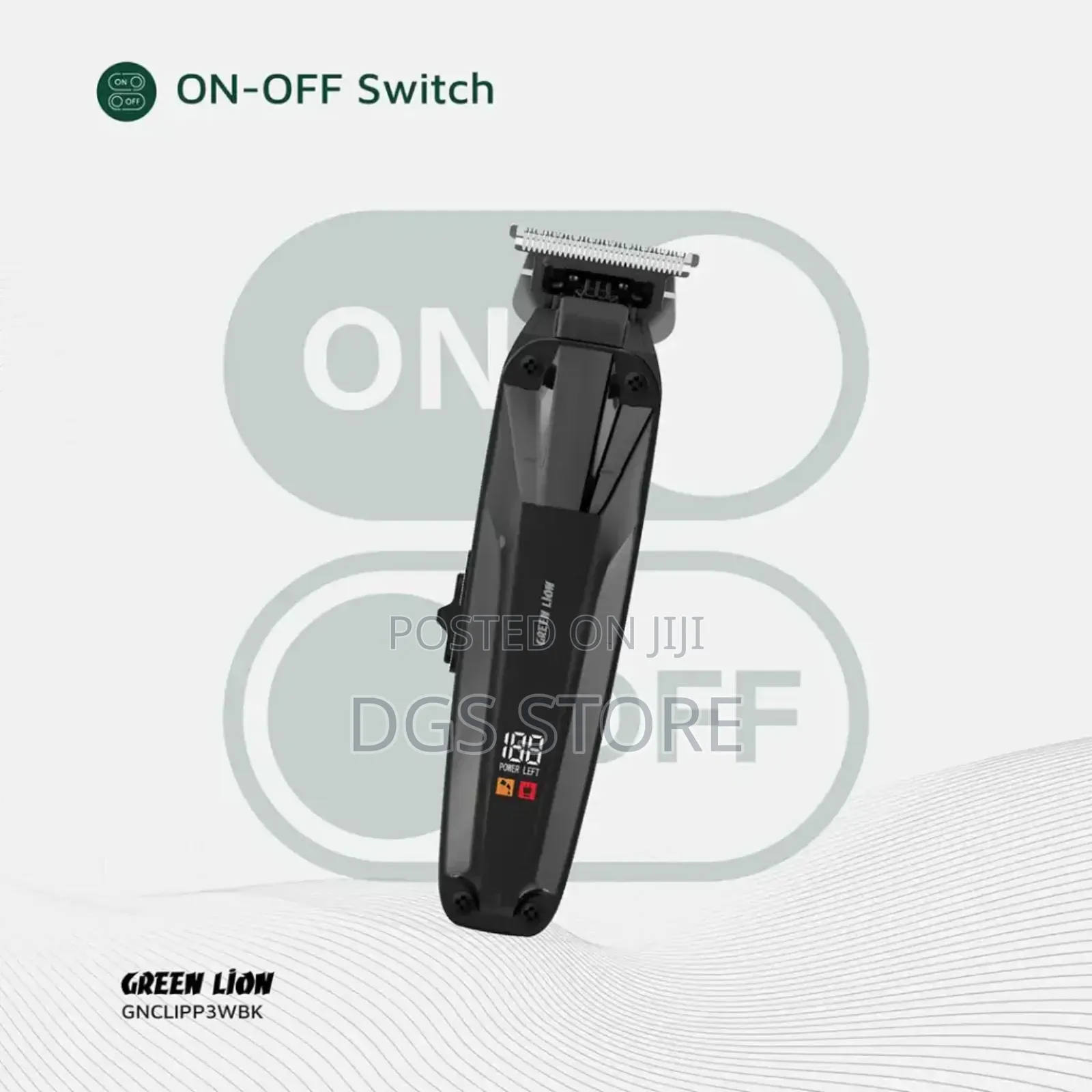 Green Lion Clip Master Professional Hair Clippers