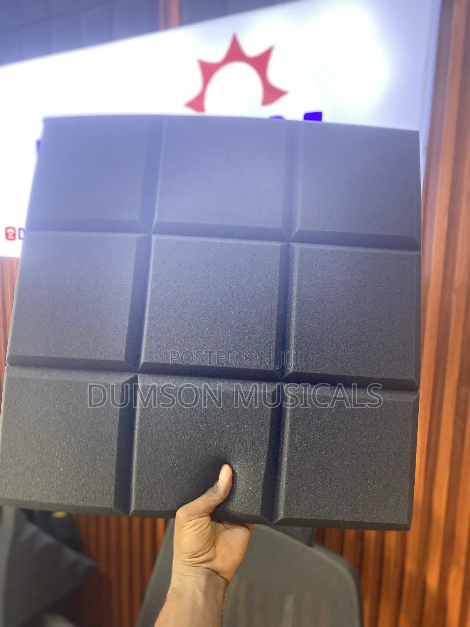 2 Inches Acoustic Soundproofing Panels 50*50cm