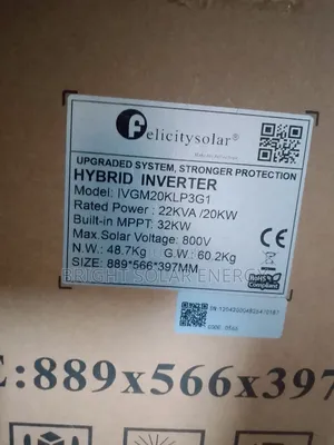 Felicity Solar Inverter 20kva 48v