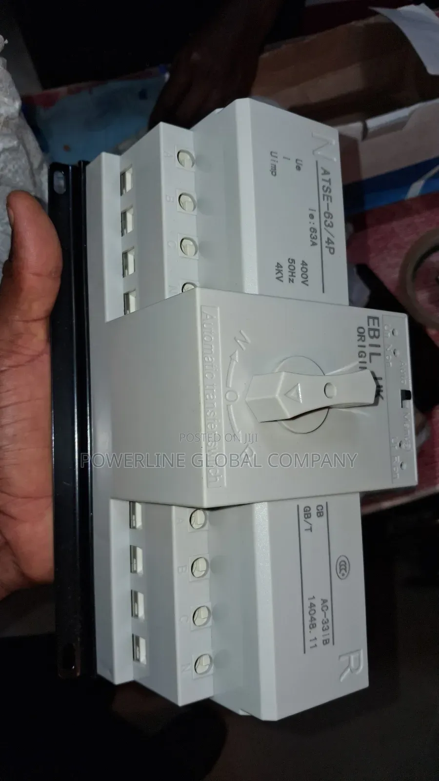 63amps Automatic Change Over Switch for Homes/ Restaurants/ Offices