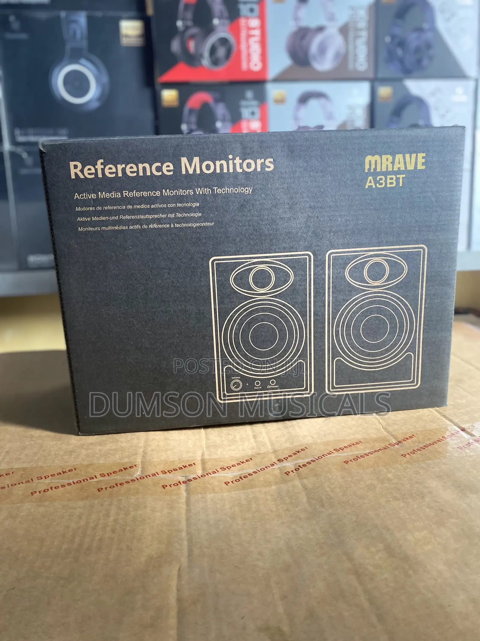 Mrave A3bt Reference Studio Monitor Speakers