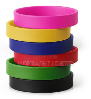 Custom Plain Silicone Wristbands for Branding, Events, Campaigns