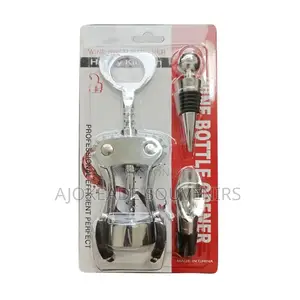 3in1 Stainless Steel Wine Opener