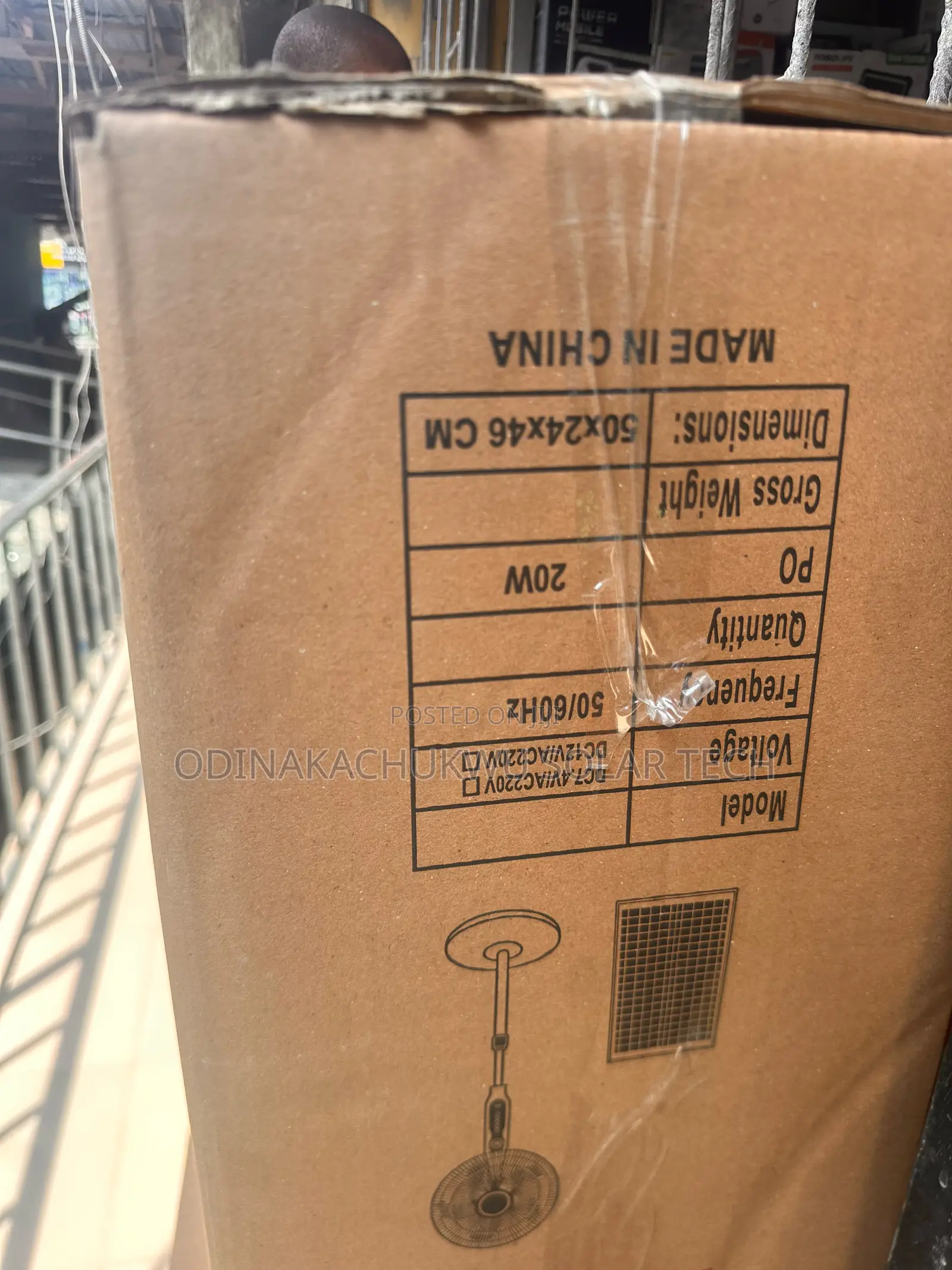 Charweek Solar Fans