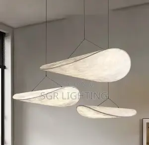 Modern Led Silk Pendant Lights