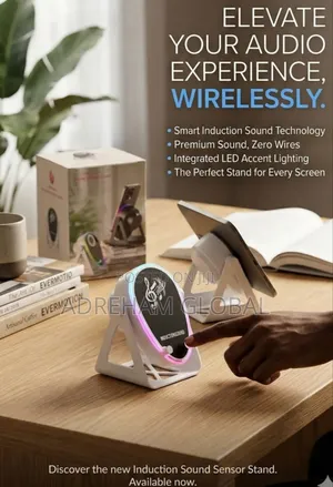 Induction Sound Wireless Charging Speaker/Phone Stand