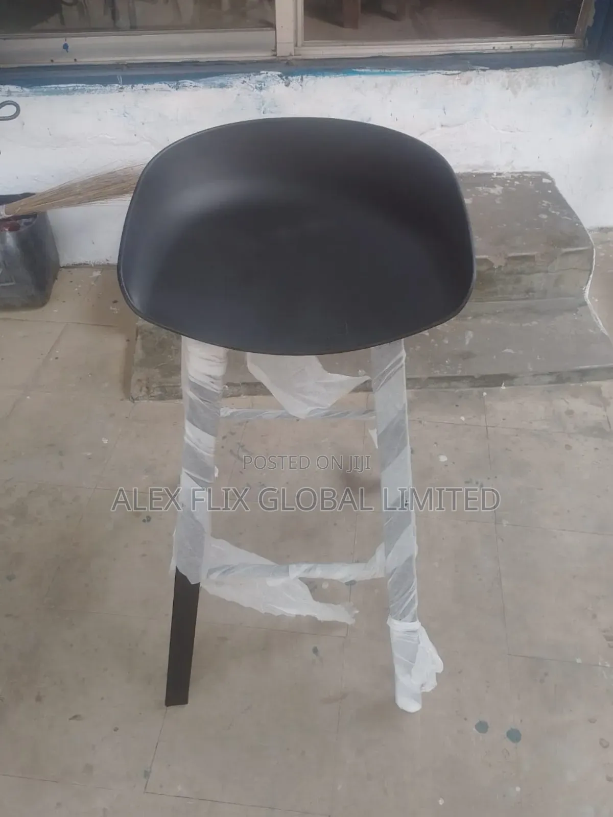 Barstool With Iron Leg