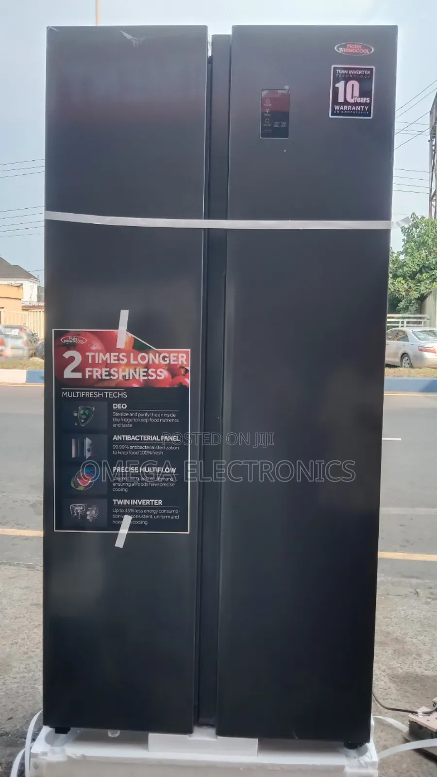 Thermocool Inverter Standing Fridge Side by Side