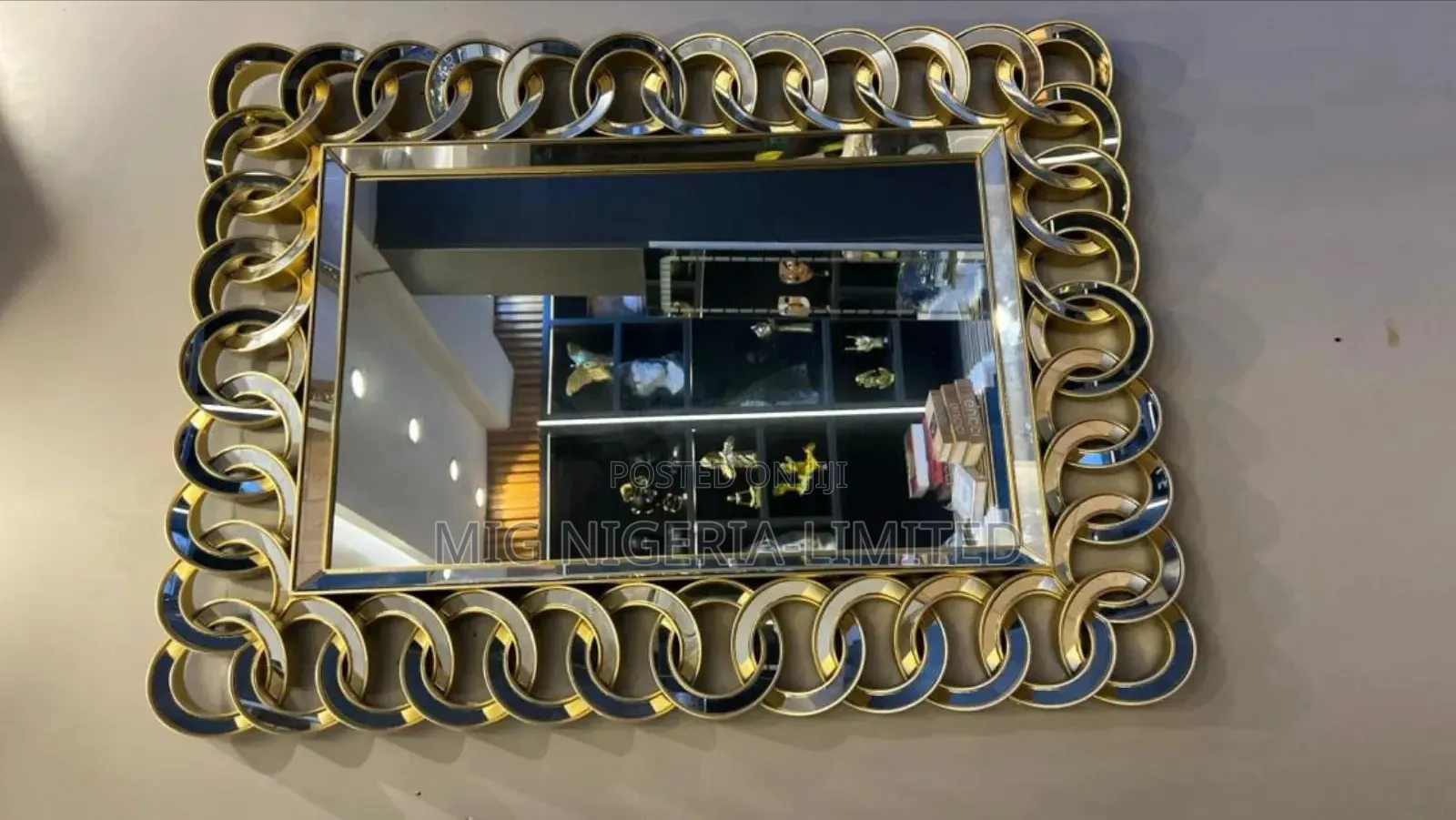 75cmx103cm Larger Ring Mirror Design Console Mirror Deco
