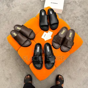 Original Jil Sander Leather Slippers