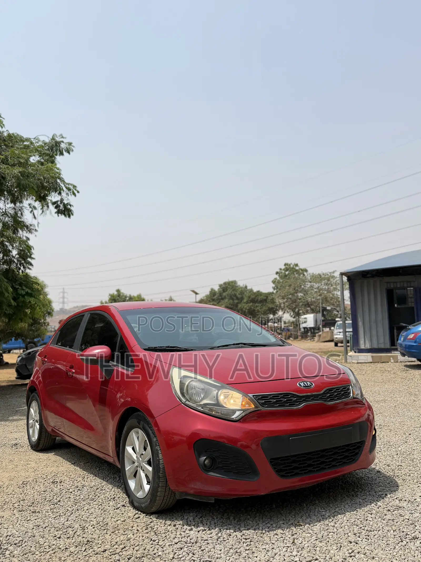 Kia Pride 2011 Red