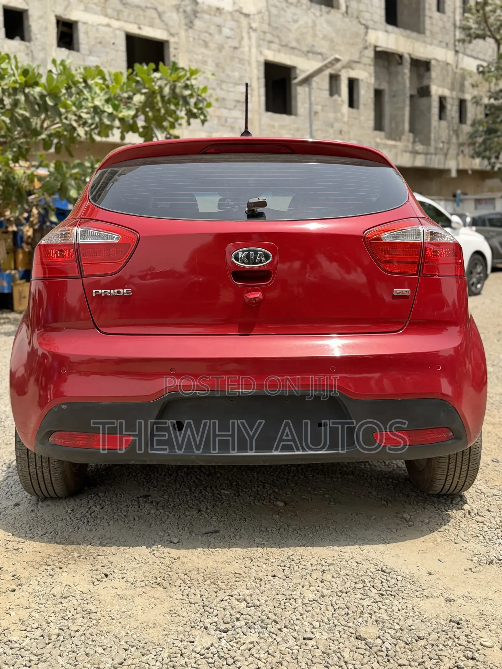 Kia Pride 2011 Red