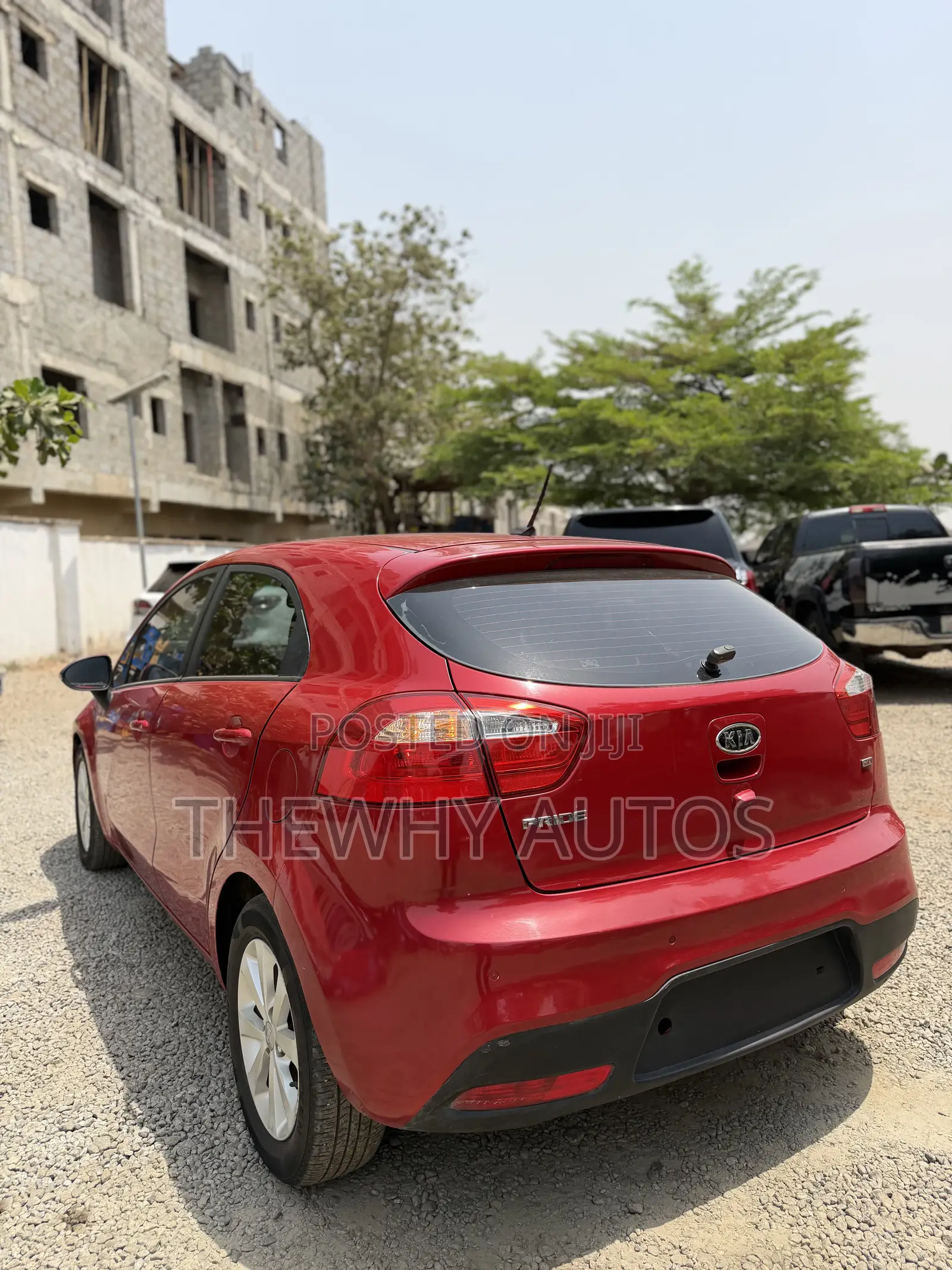 Kia Pride 2011 Red