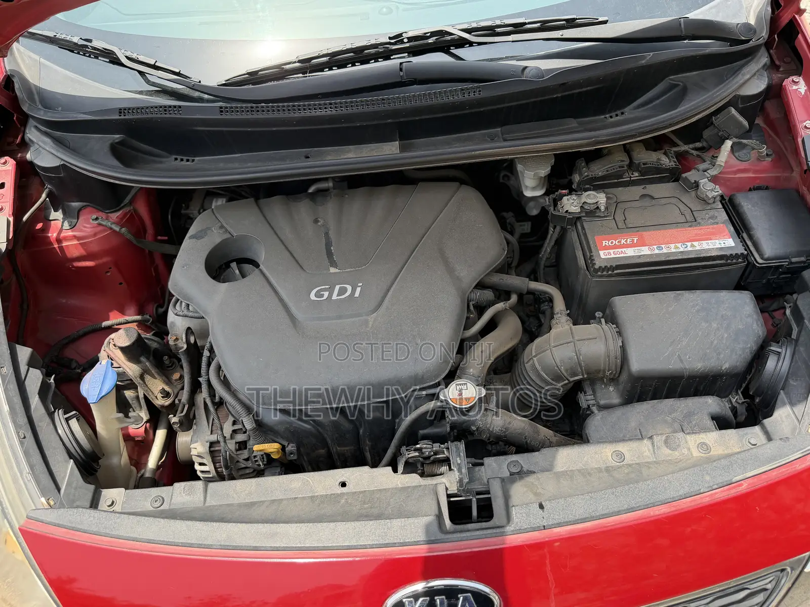 Kia Pride 2011 Red