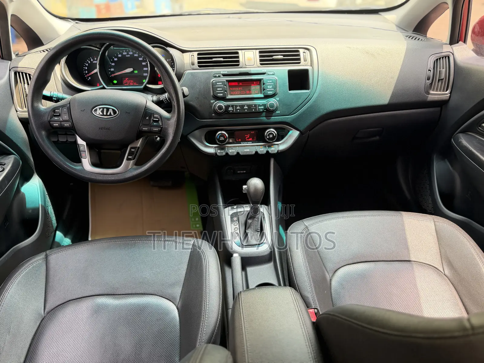 Kia Pride 2011 Red