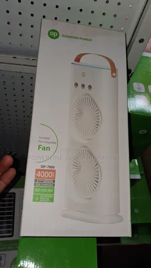 Rechargeable Cooling Fan for Homes/ Restaurants/ Offices/ Companies
