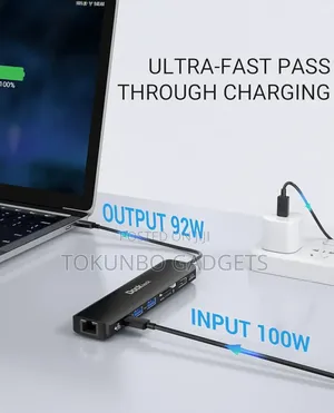 Dockteck Usb C Hub 60hz Hdmi, for Macbook Air/Pro and Windows Os