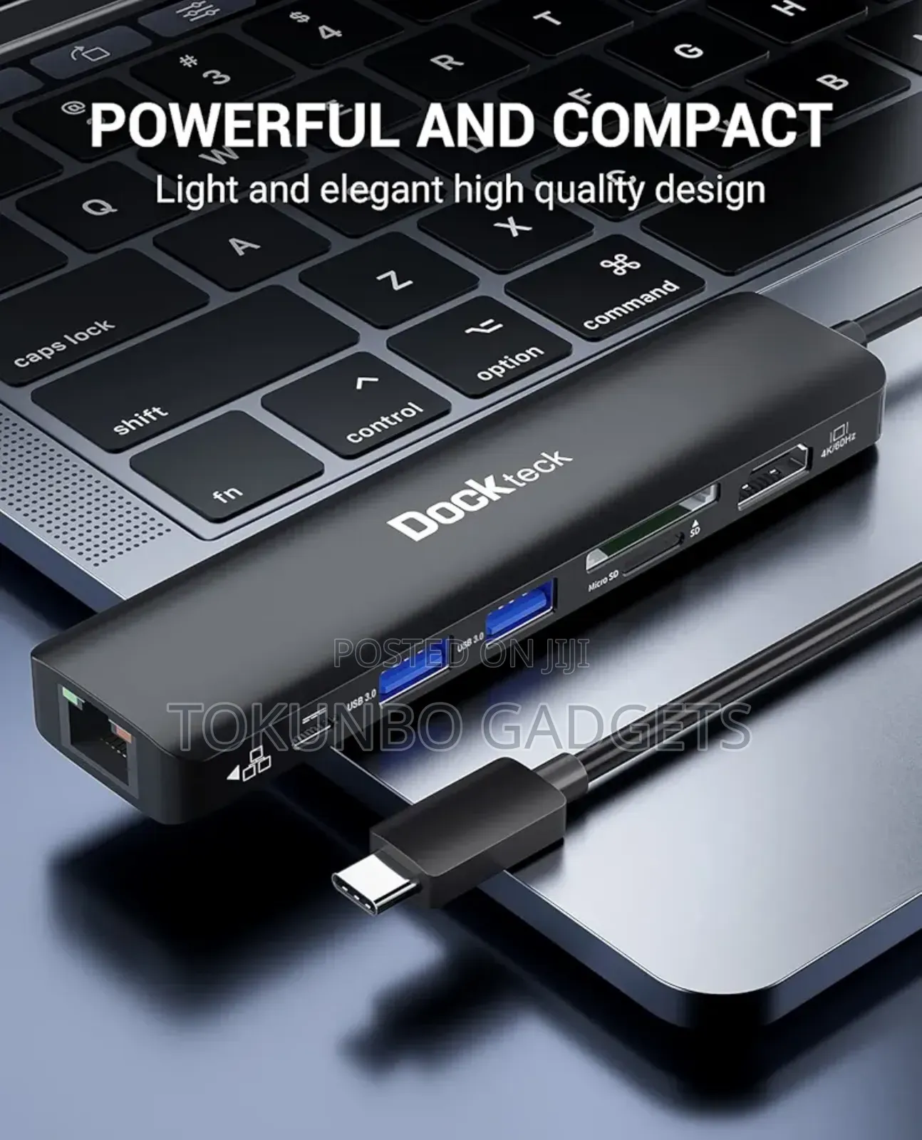 Dockteck Usb C Hub 60hz Hdmi, for Macbook Air/Pro and Windows Os