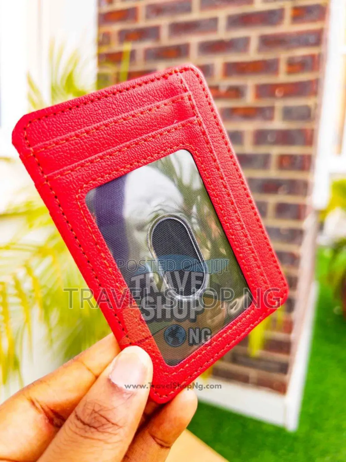 Rfid Blocking Pu Leather Card Holder Slim Design