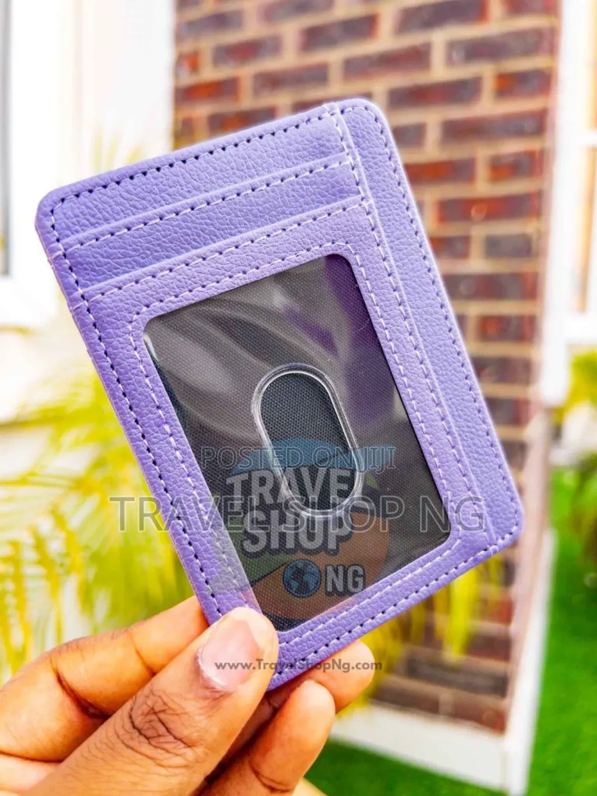 Rfid Blocking Pu Leather Card Holder Slim Design