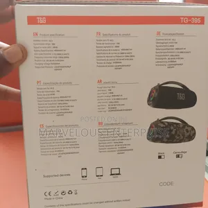 T G Portable Wireless Speaker Blast Bass