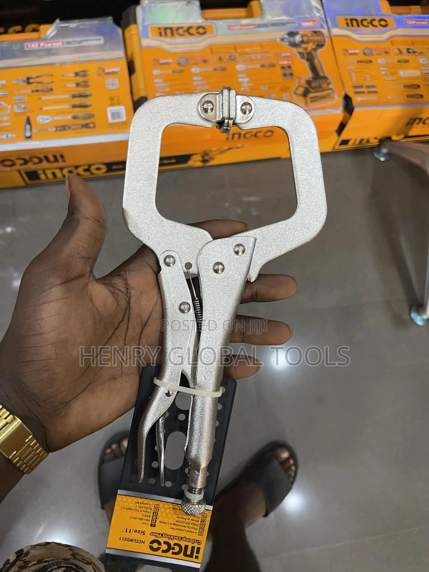 Ingco Heavy Duty Mole Gripping Plier