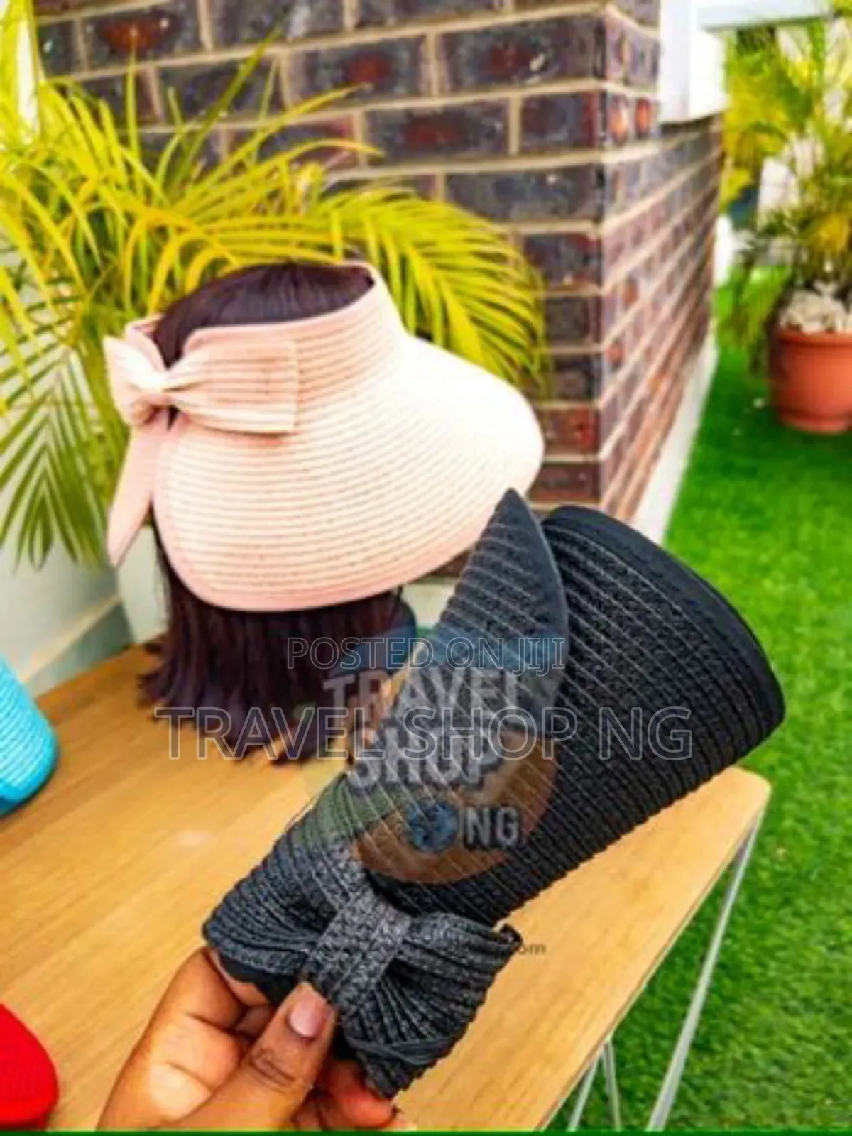 Roll-up Straw Hat Portable Packable Sun Hat