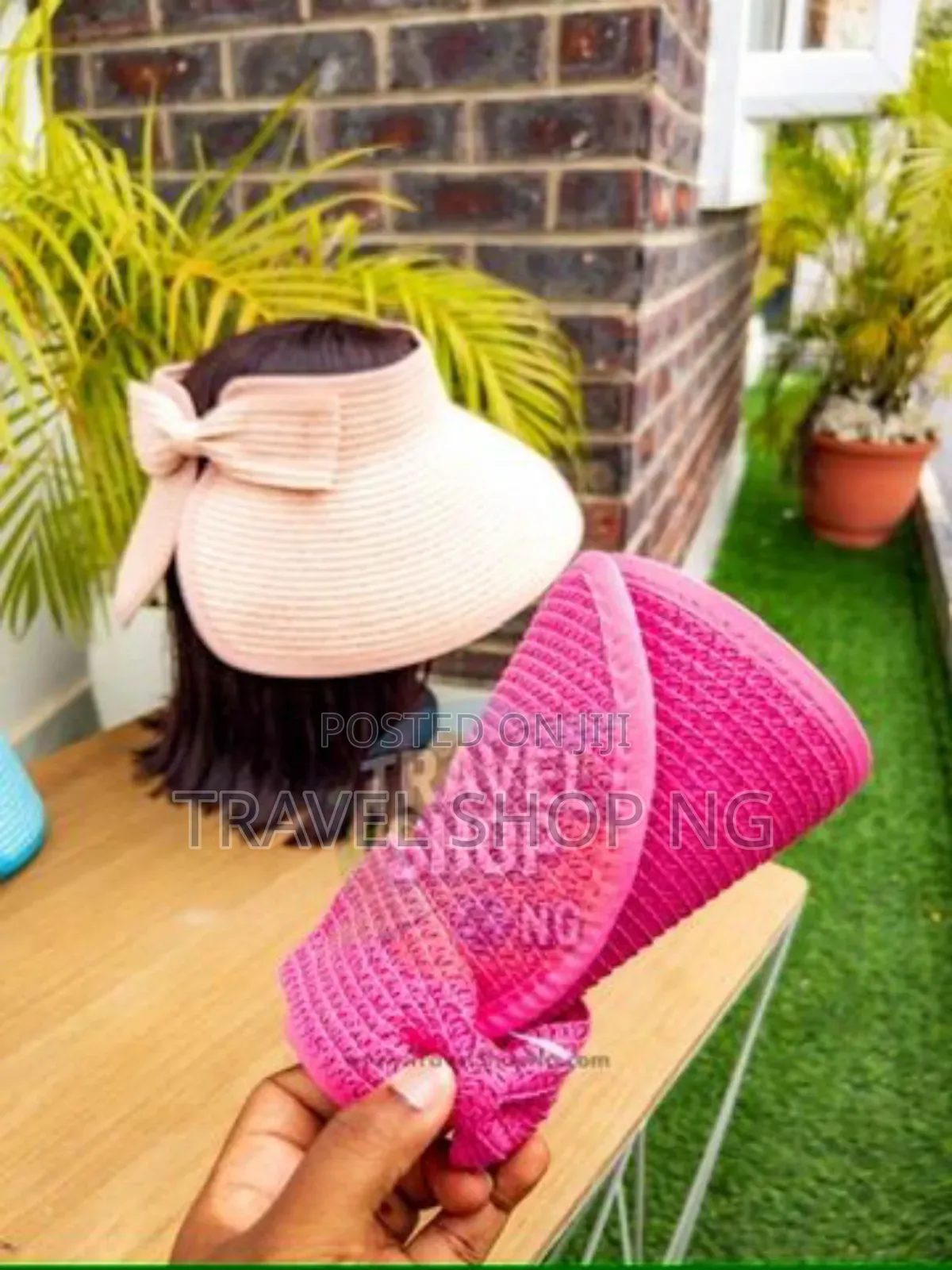 Roll-up Straw Hat Portable Packable Sun Hat