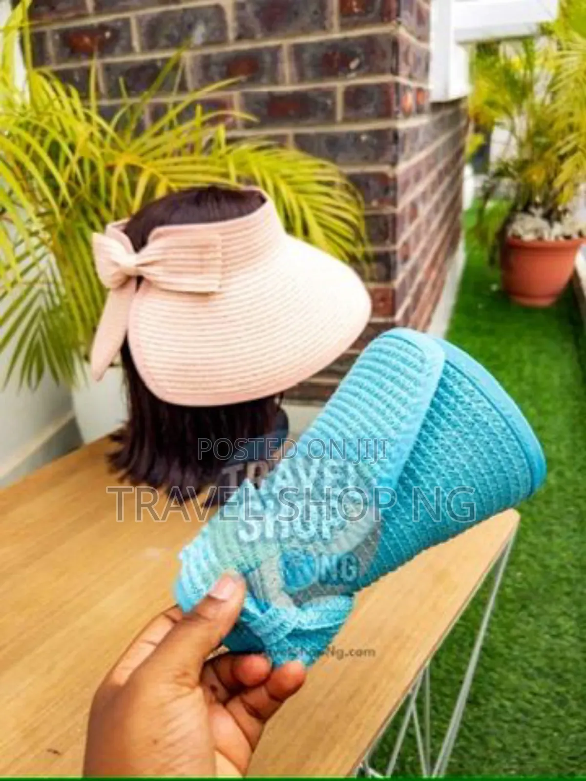 Roll-up Straw Hat Portable Packable Sun Hat