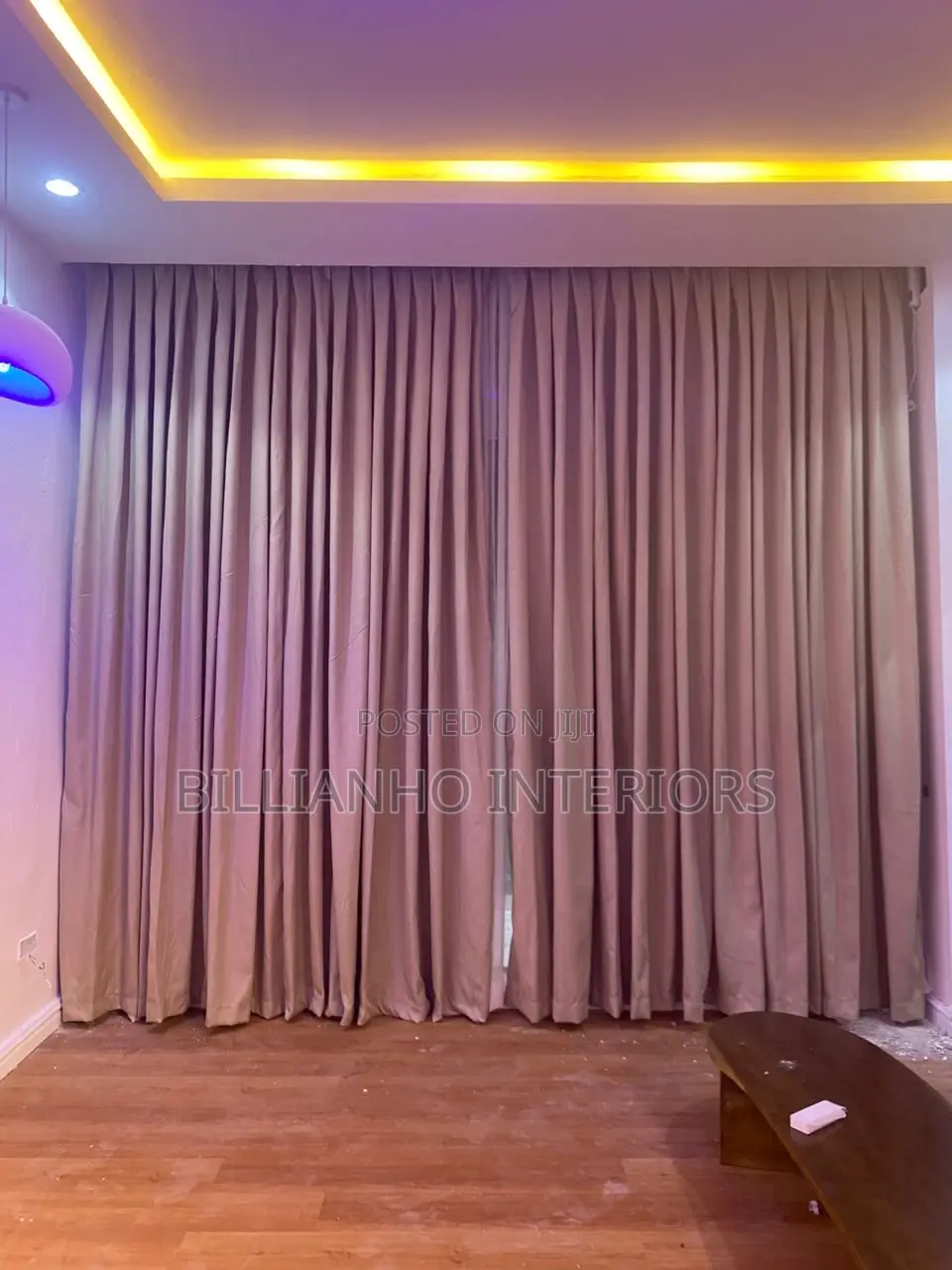 Brown Automated Quality Turkish Curtain Material