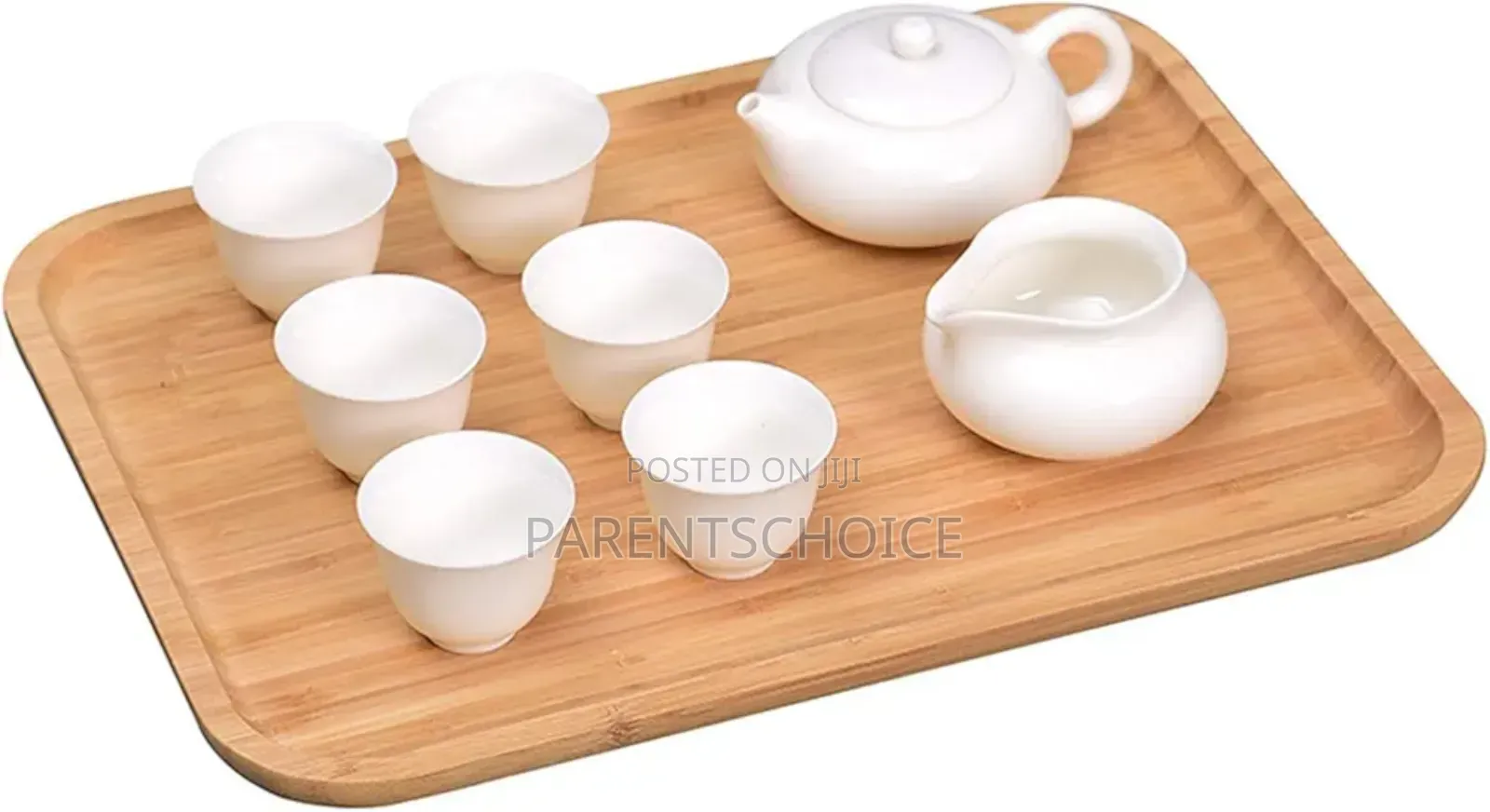 Bamboo Cheese Plate, Food Serving Saucer Wood Rectangular Platter