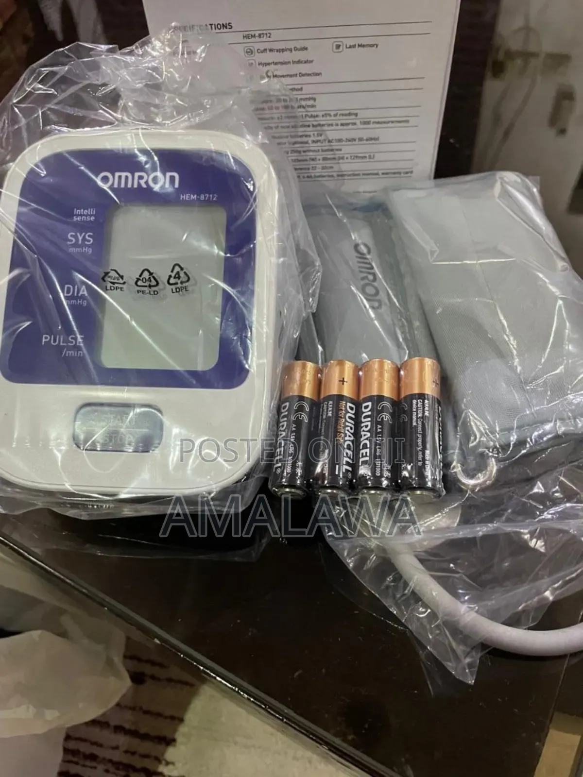 Omron Automatic Blood Pressure Machine