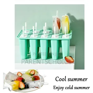 Creative Protable Silicone Ice Pop-Molds, Easy Release Ice Cream Mold