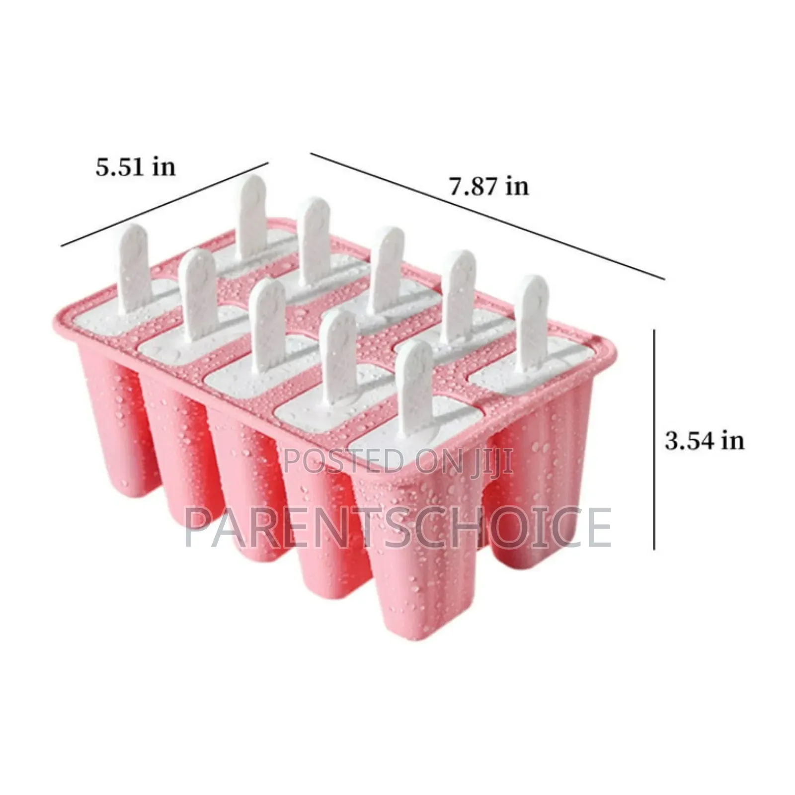 Creative Protable Silicone Ice Pop-Molds, Easy Release Ice Cream Mold
