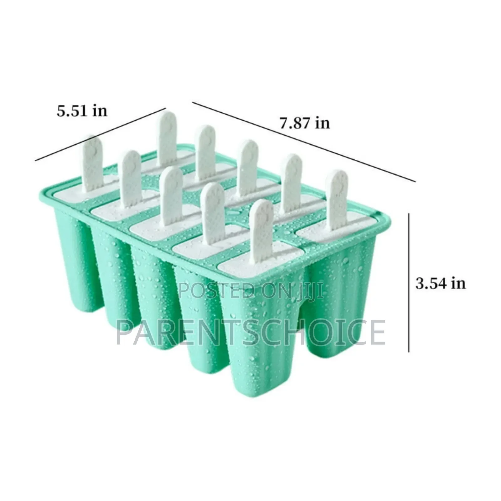 Creative Protable Silicone Ice Pop-Molds, Easy Release Ice Cream Mold