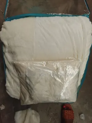 Cream Faux Fur Duvet Complete Set
