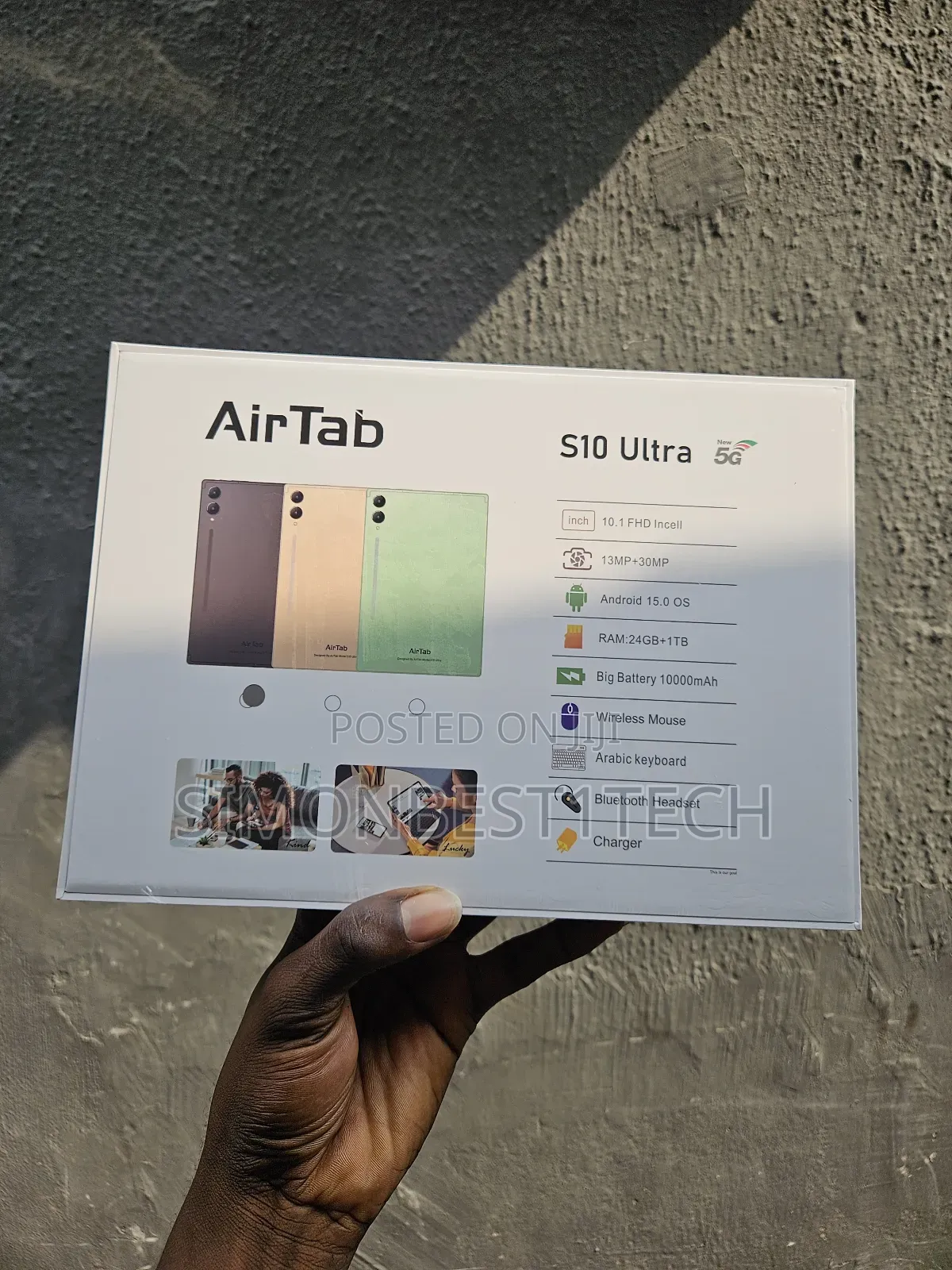 New AirTab S10 Ultra 1 TB Gray