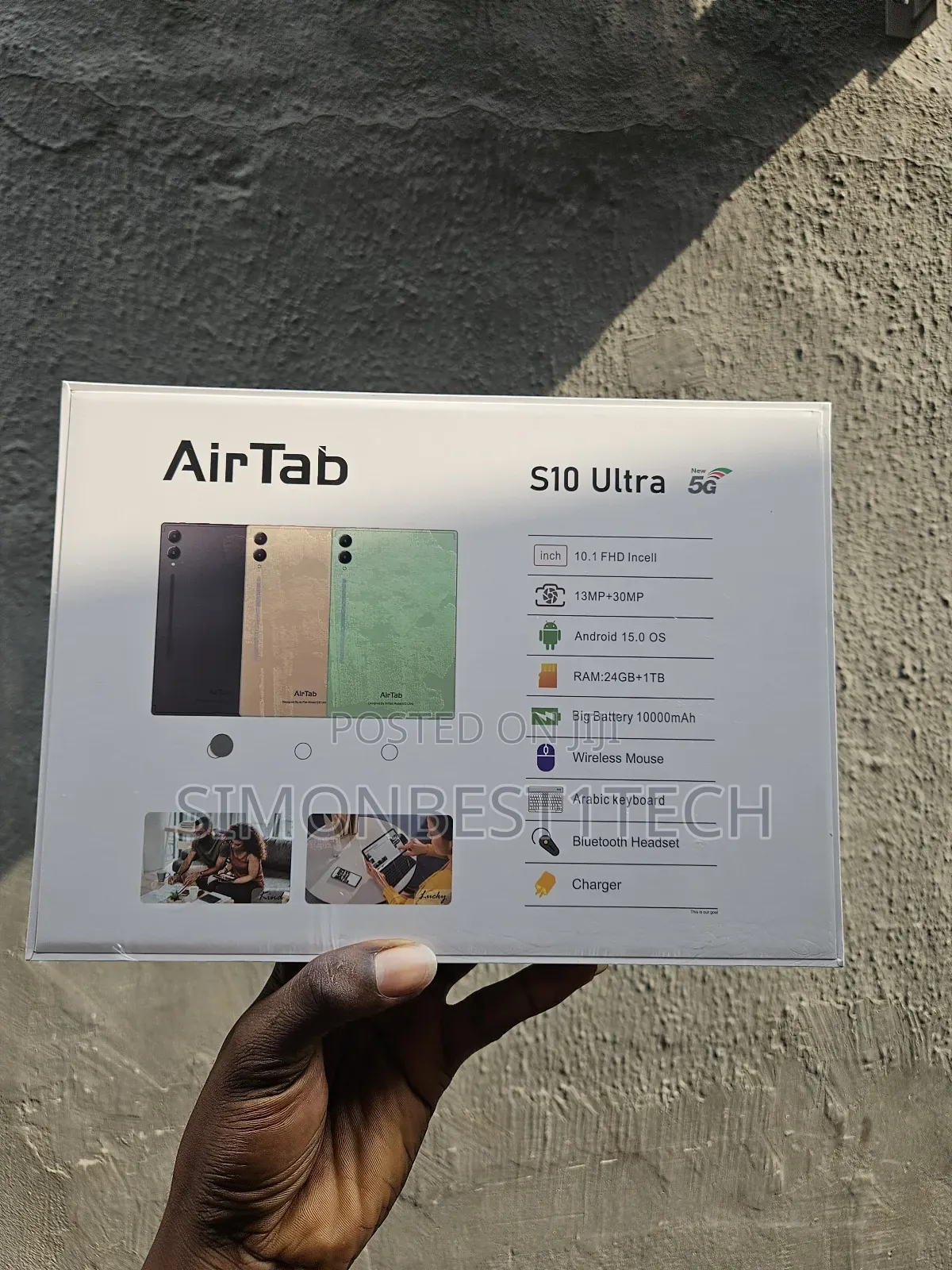 New AirTab S10 Ultra 1 TB Gray