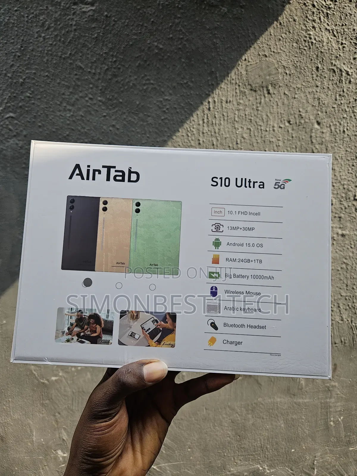 New AirTab S10 Ultra 1 TB Gray