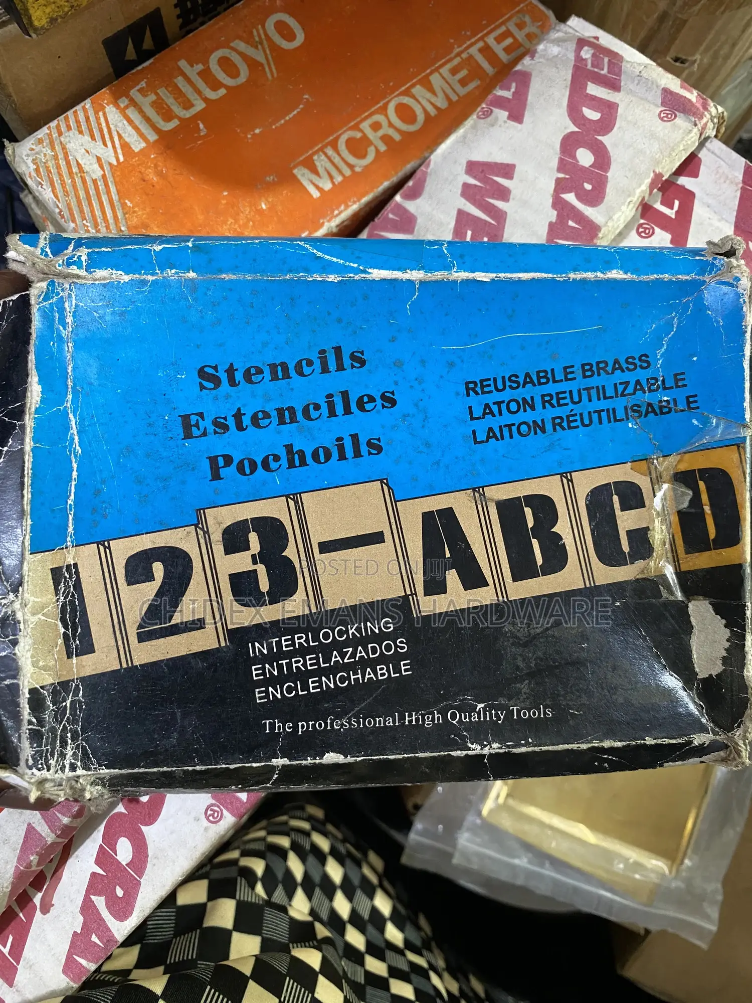 4” Brass Stencils