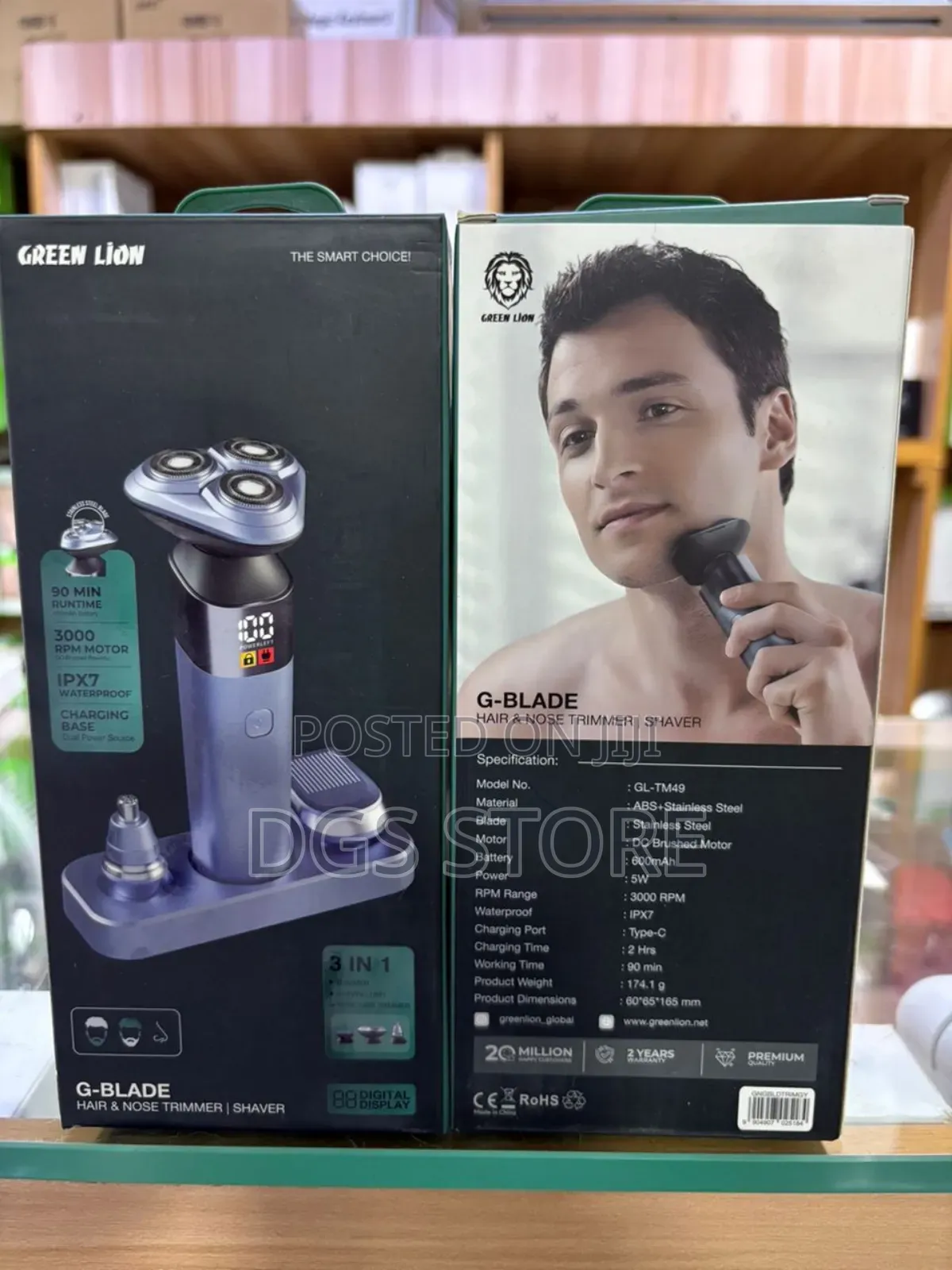 Green Lion Style Pro 6in1 Grooming Kit